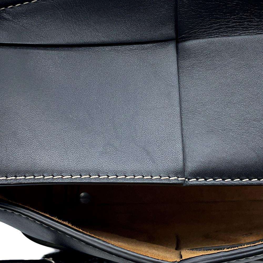 Bottega Veneta Miniza Arco 2way Handbag Black600606 Leather Size Small
