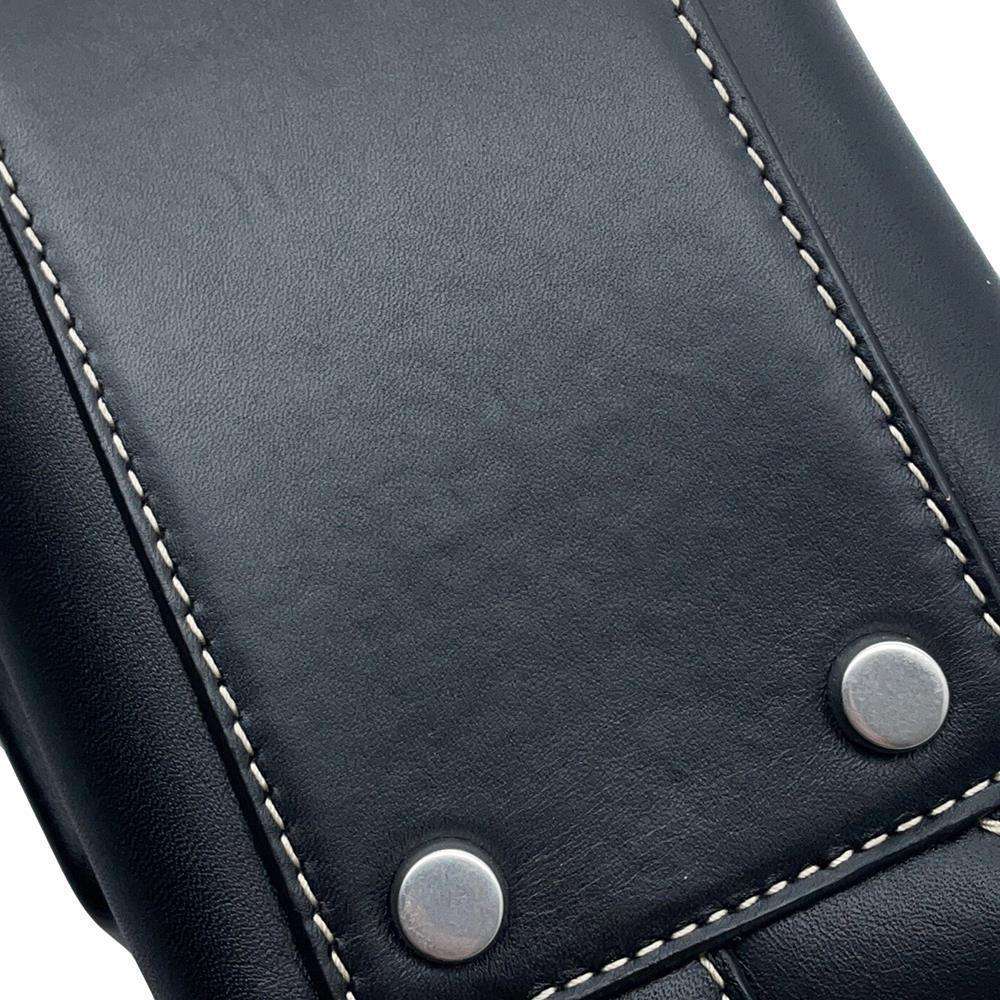 Bottega Veneta Miniza Arco 2way Handbag Black600606 Leather Size Small