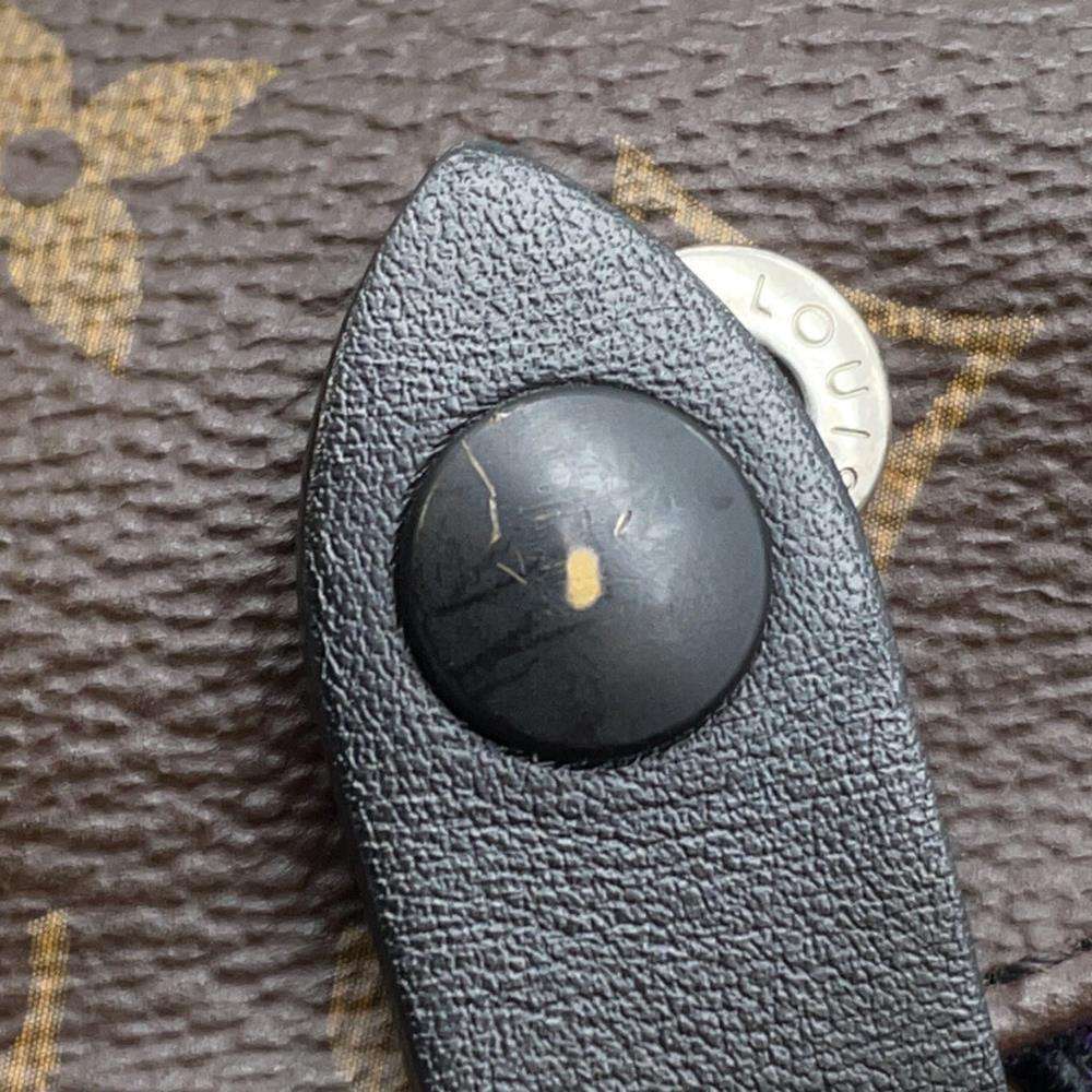 LOUIS VUITTON Christopher NoirM45617 Monogram Macassar Canvas LV Friends Size PM