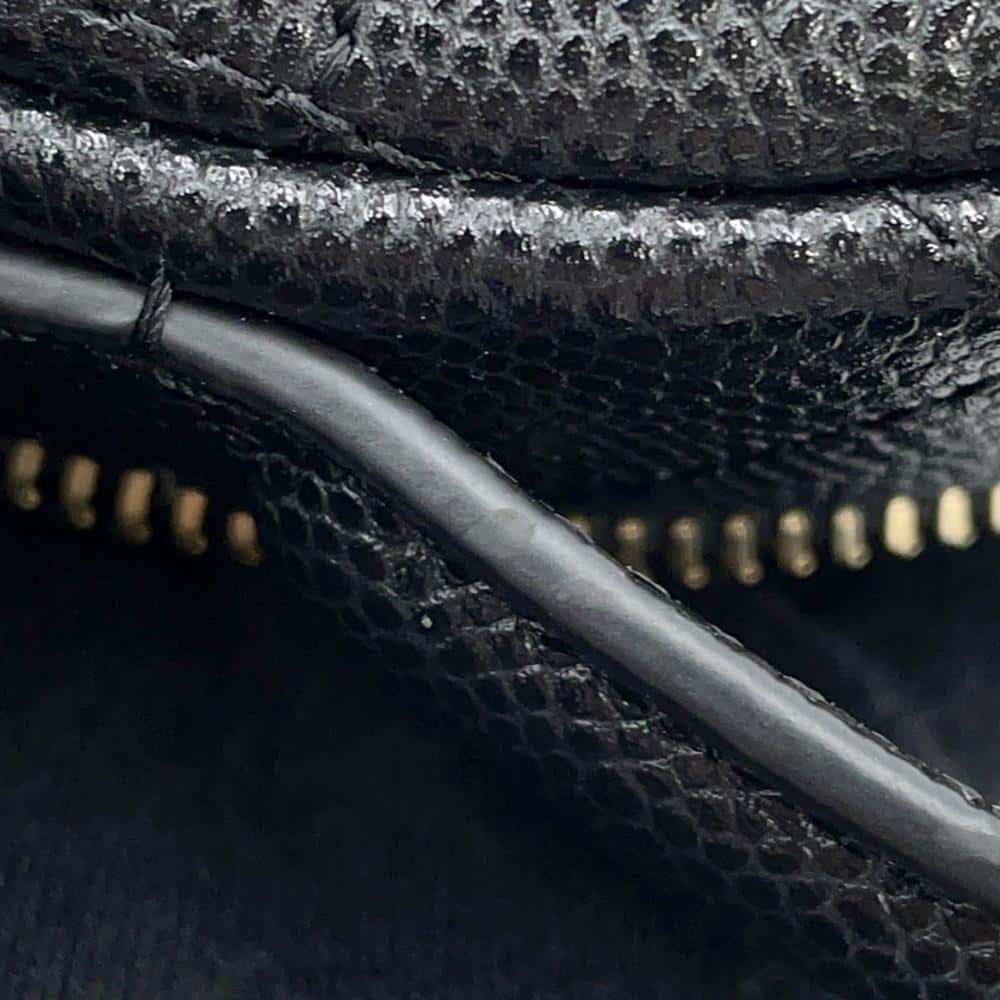 CHANEL CC Logo Vanity ChainShoulder Bag BlackAS3875 Caviar Leather