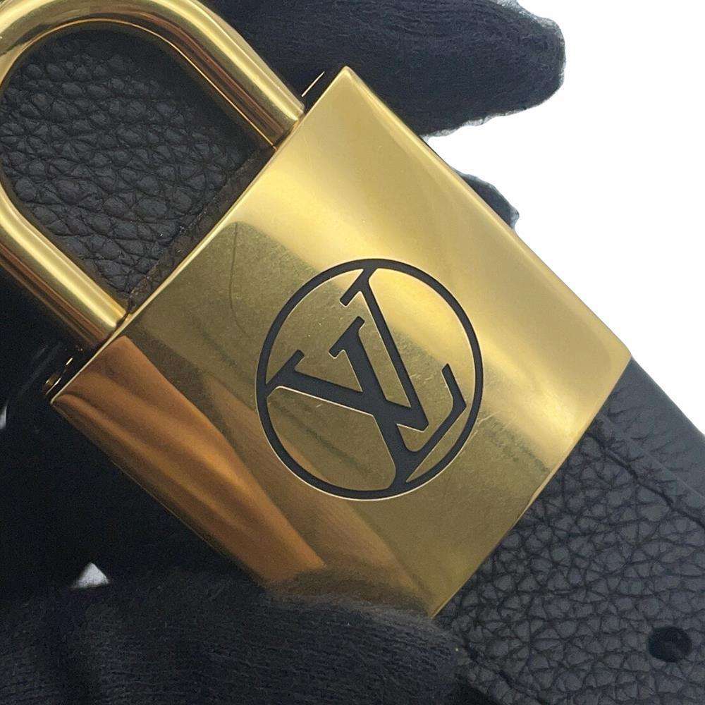 LOUIS VUITTON Lowkey Hobo NoirM24856 Grained Calf Leather Size MM