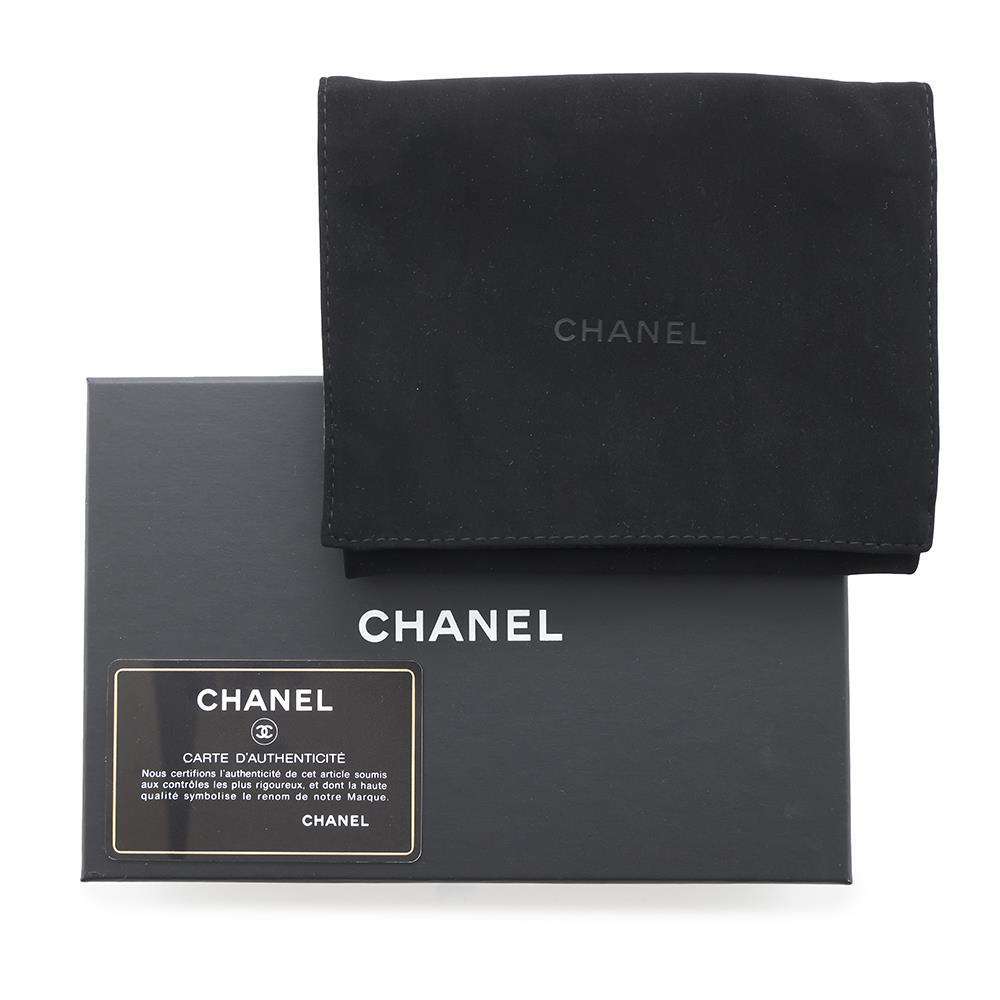 CHANEL Matelasse CC Logo Shoulder Bag Black/GoldAP2393 Lambskin Metal