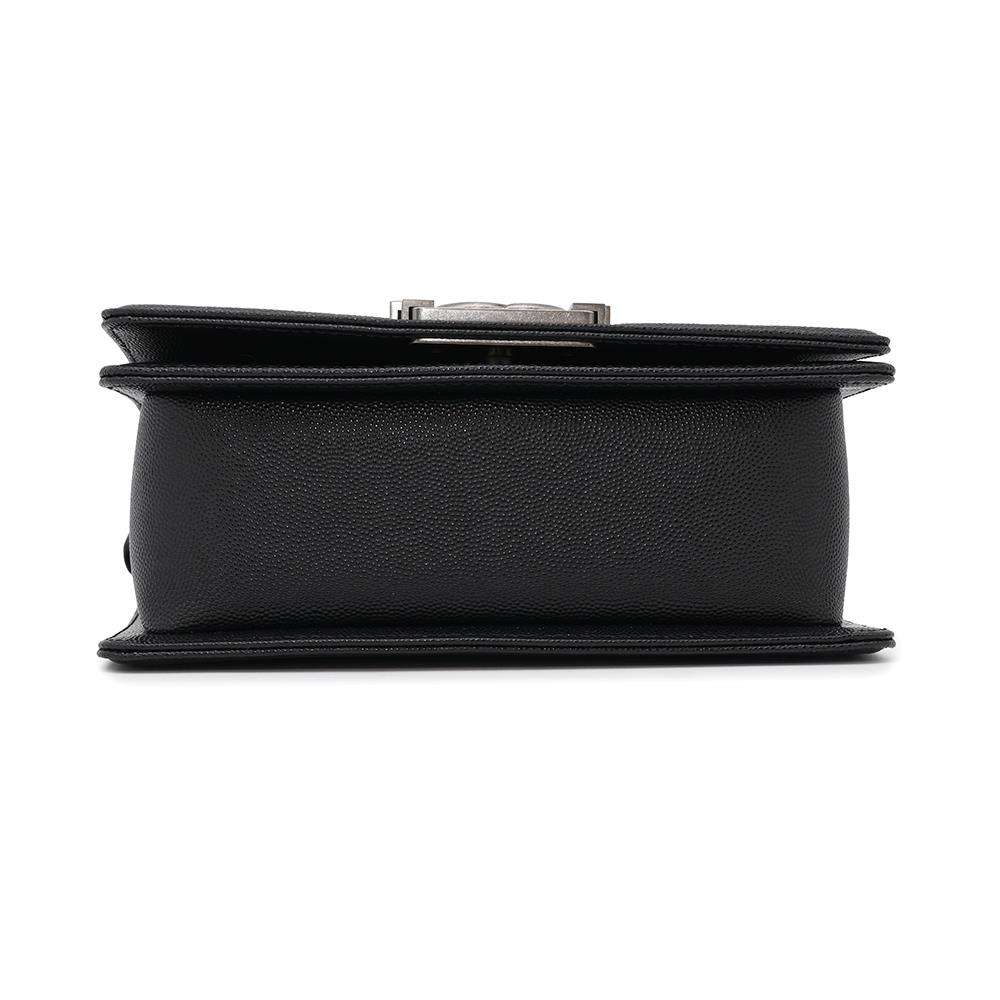 CHANEL Boy Chanel ChainShoulder Bag BlackA67085 Caviar Leather Size Small