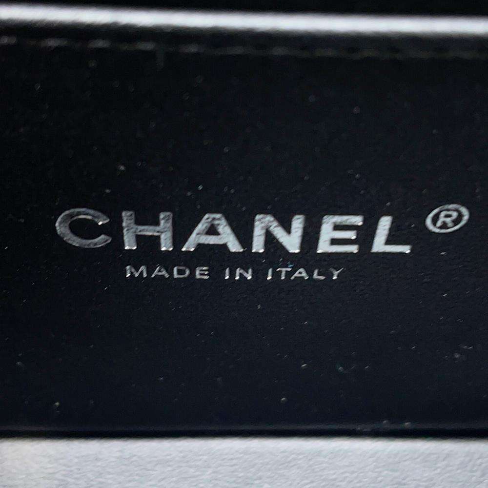 CHANEL Boy Chanel ChainShoulder Bag BlackA67085 Caviar Leather Size Small