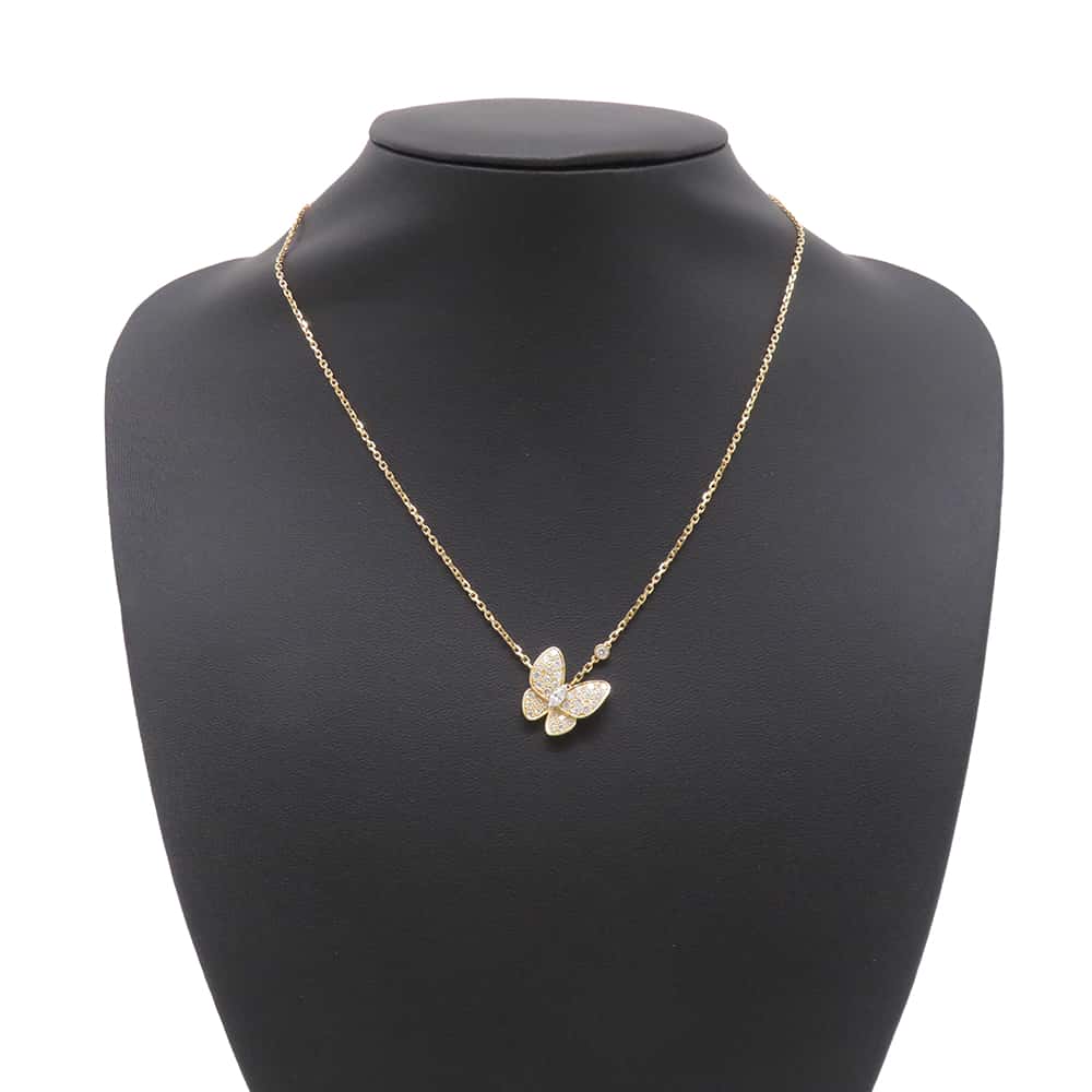Van Cleef & Arpels Do Papillon PendantVCARP3DP00 18K Yellow Gold