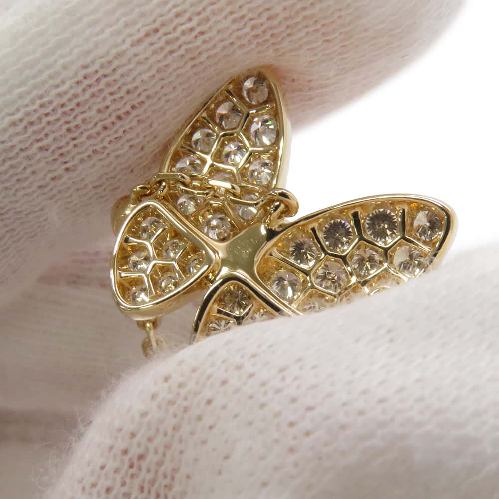 Van Cleef & Arpels Do Papillon PendantVCARP3DP00 18K Yellow Gold