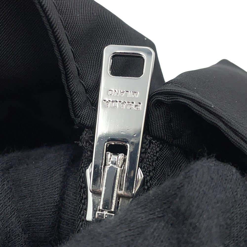 PRADA Re-Nylon Cropped Blouson Jacket Size 36 Black292101 Nylon100%