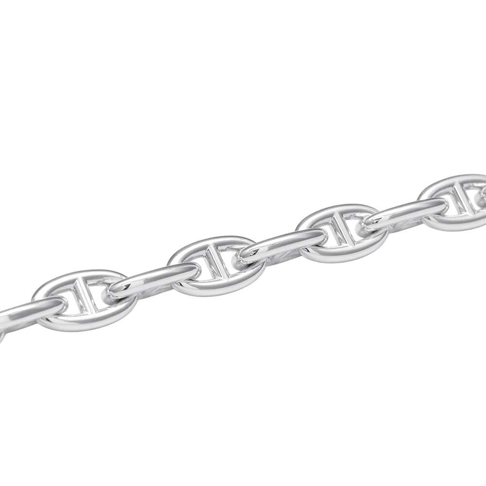 HERMES Chaine d'Ancre Bracelet 16 frames Size GM SV925