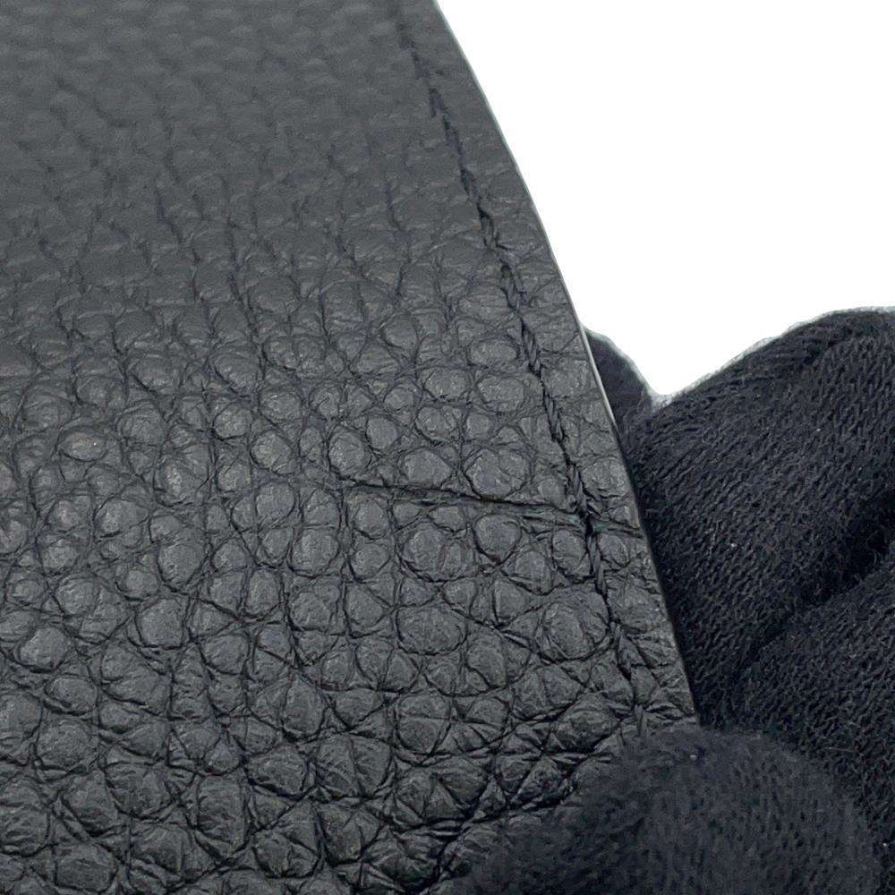 LOUIS VUITTON Capucines BlackM56669 Taurillon Leather Size MINI