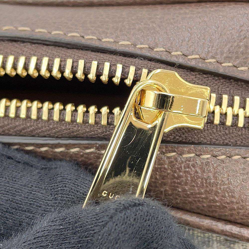GUCCI Ophidia GG Supreme Shoulder Bag Beige/Brown517350 PVC Leather