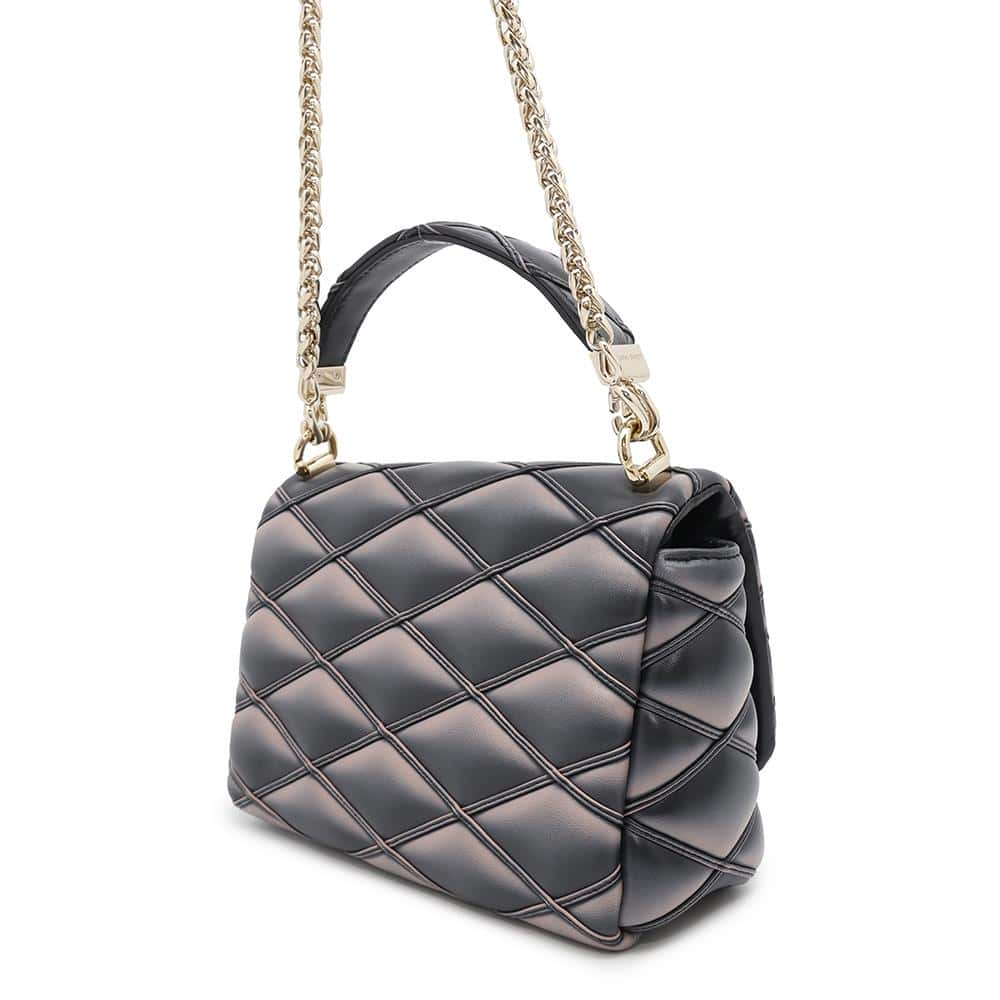 LOUIS VUITTON GO-14 Black/PinkM23569 Lambskin Size MM