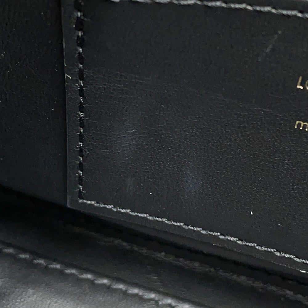 LOUIS VUITTON GO-14 Black/PinkM23569 Lambskin Size MM