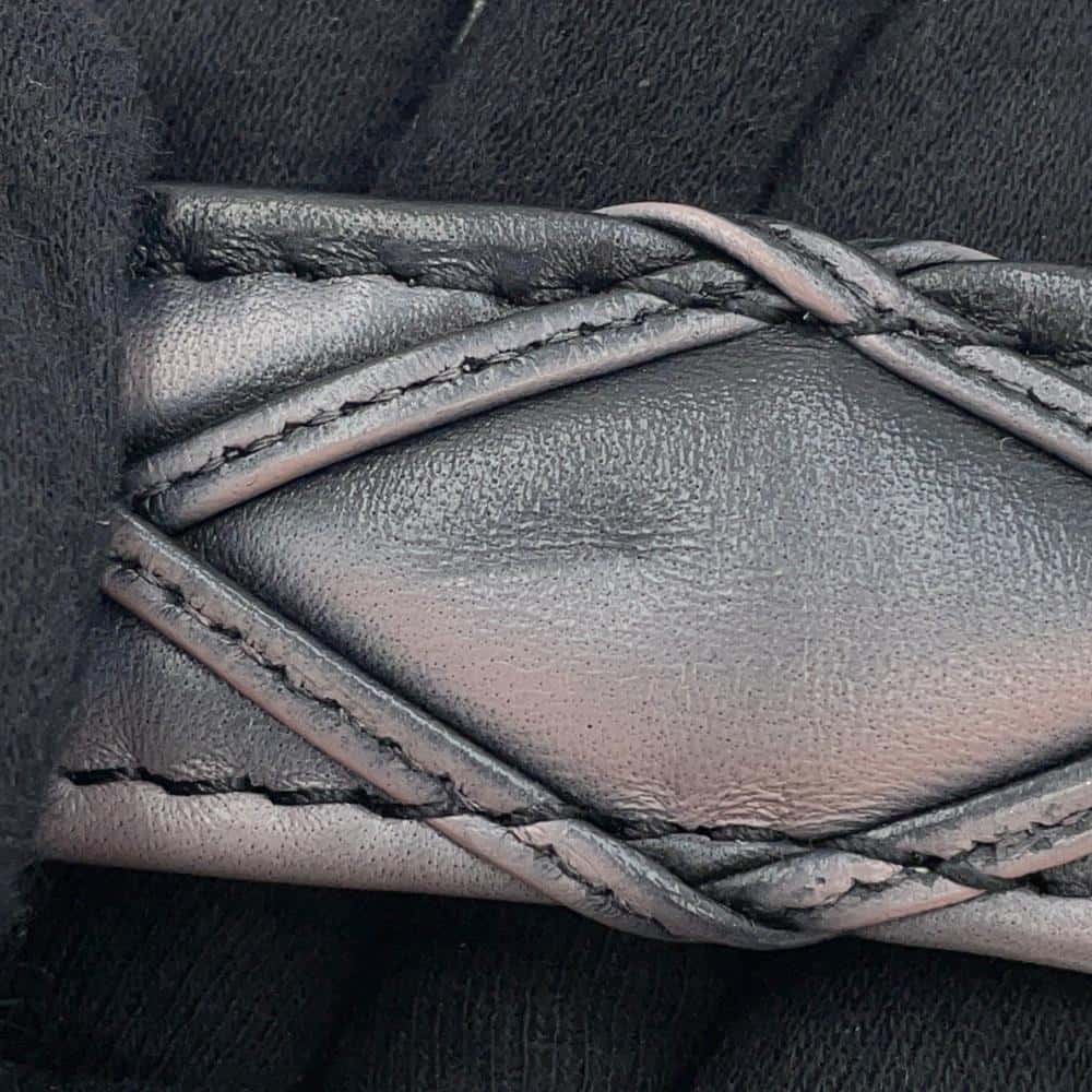 LOUIS VUITTON GO-14 Black/PinkM23569 Lambskin Size MM