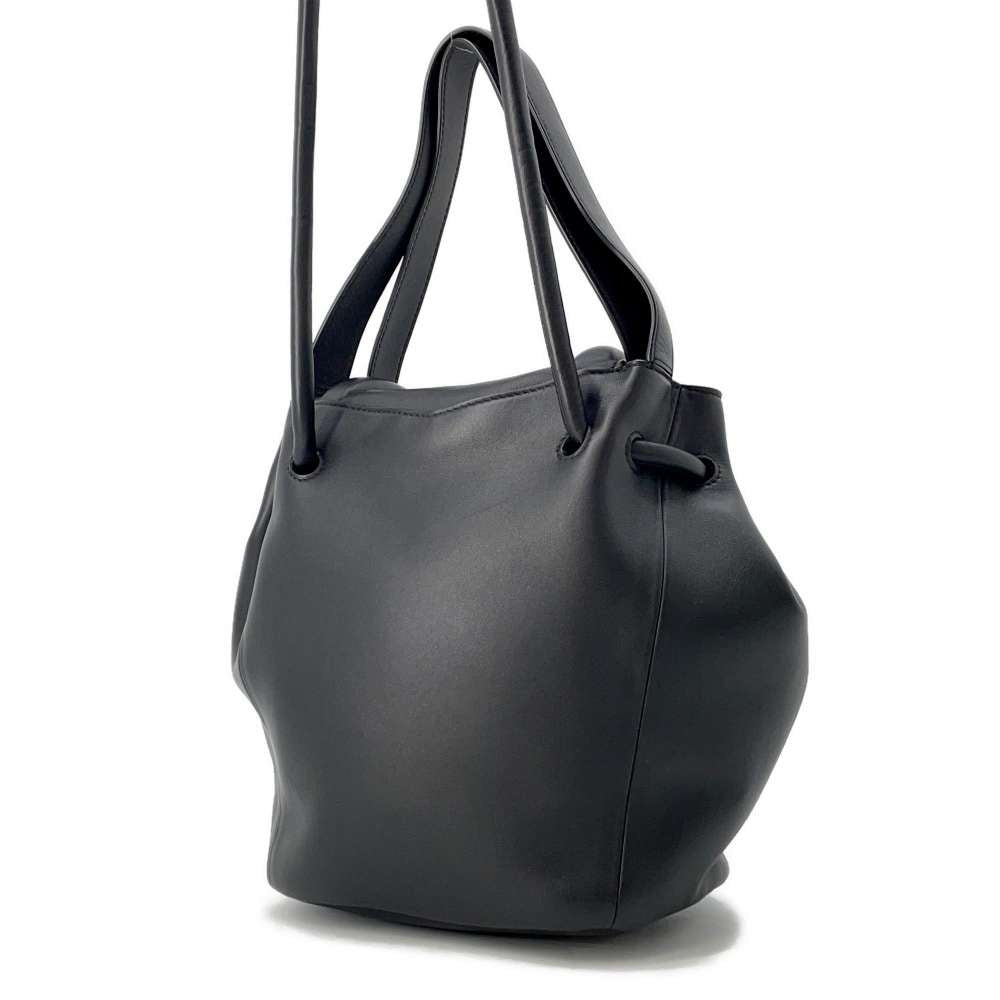 Bottega Veneta Beak Shoulder Bag Black666531 Leather