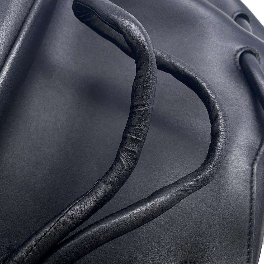 Bottega Veneta Beak Shoulder Bag Black666531 Leather