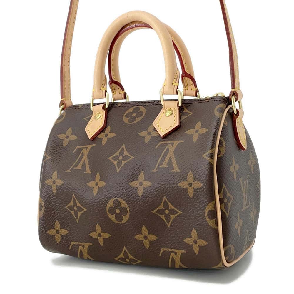 LOUIS VUITTON Nano Speedy BrownM61252 Monogram
