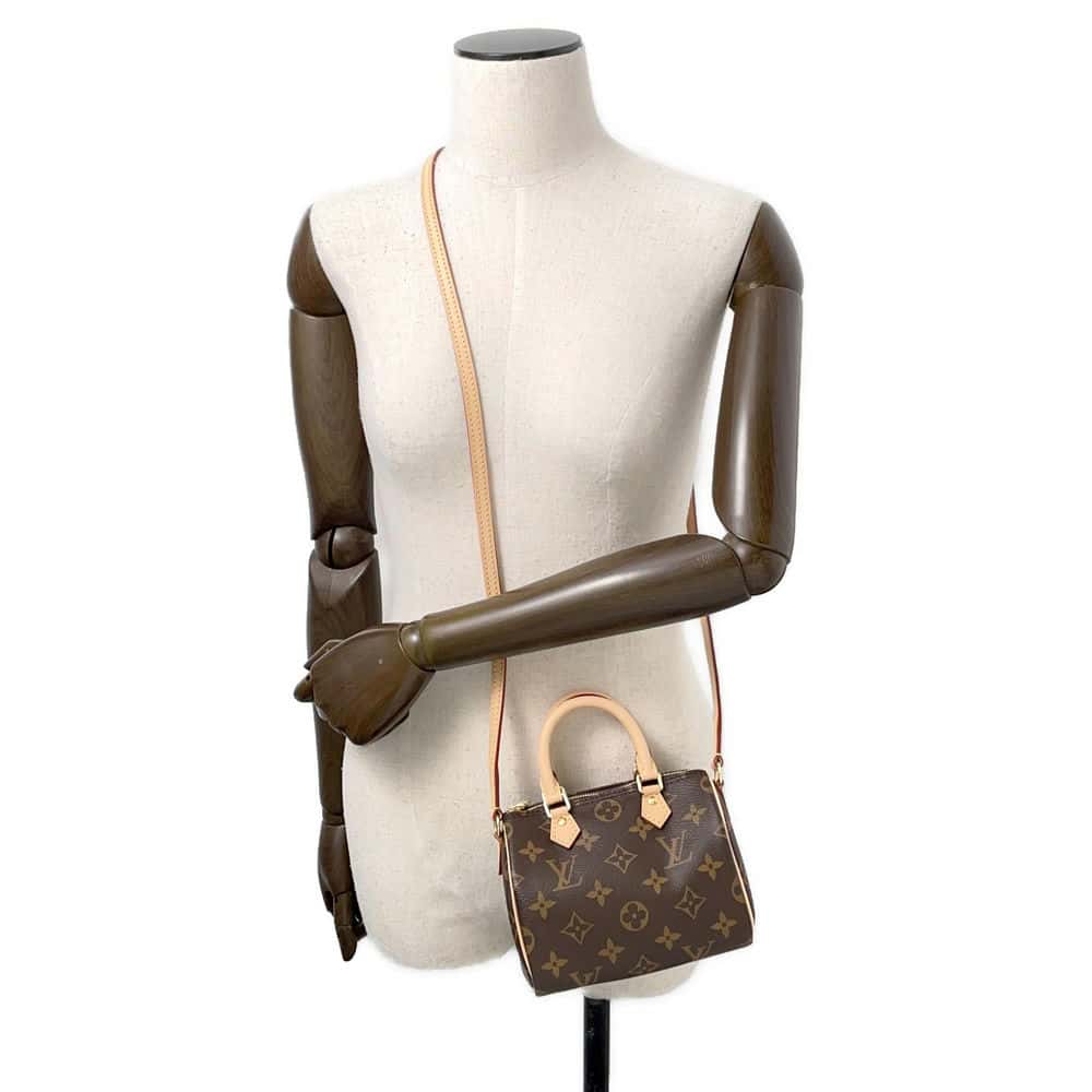 LOUIS VUITTON Nano Speedy BrownM61252 Monogram