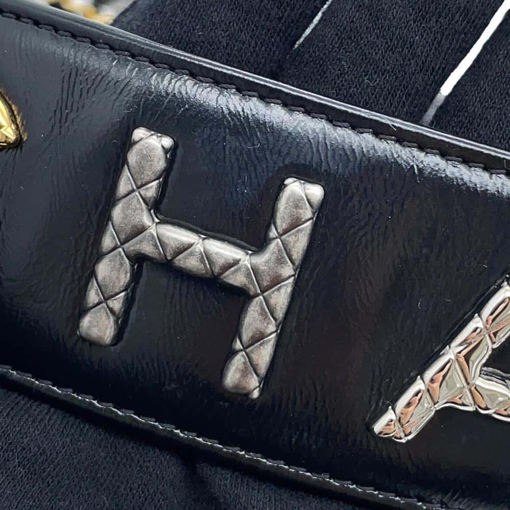 CHANEL Gabriel de CHANEL Hobo Bag with logo handle BlackAS0865 Calf Leather Size Small