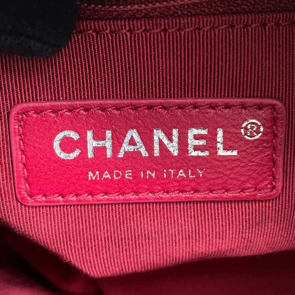 CHANEL Gabriel de CHANEL Hobo Bag with logo handle BlackAS0865 Calf Leather Size Small