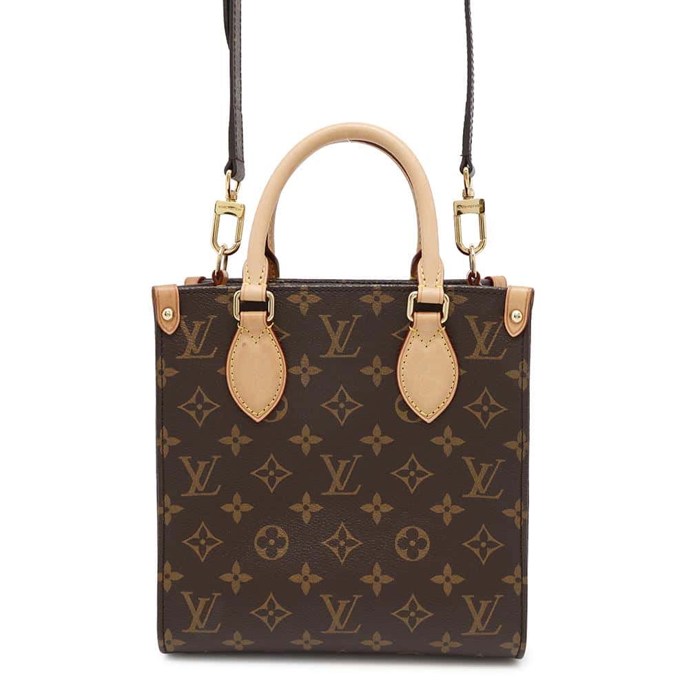 LOUIS VUITTON Sac Plat BB RedM46265 Monogram Size BB