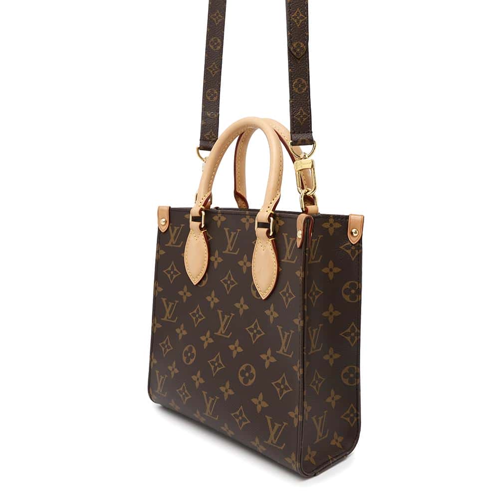 LOUIS VUITTON Sac Plat BB RedM46265 Monogram Size BB