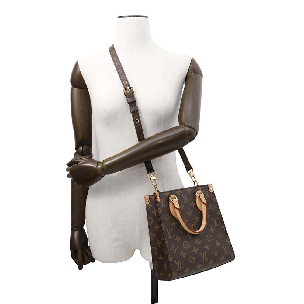 LOUIS VUITTON Sac Plat BB RedM46265 Monogram Size BB