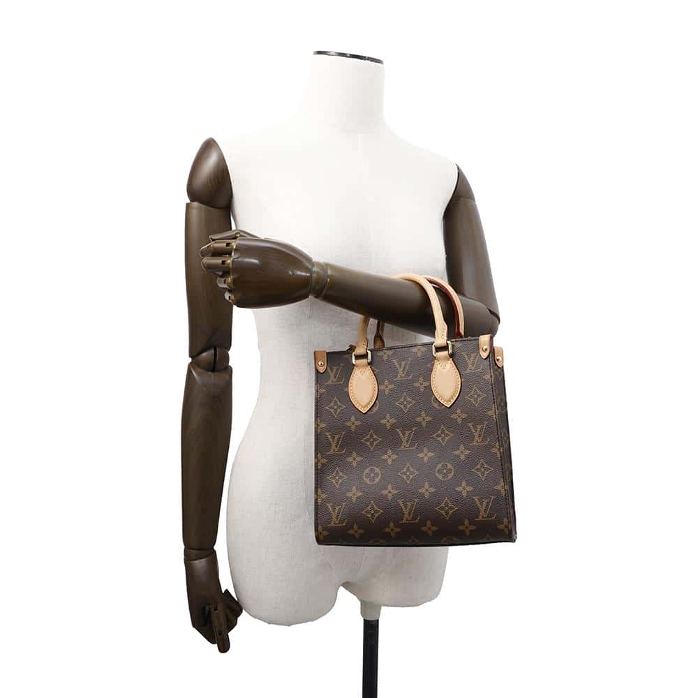 LOUIS VUITTON Sac Plat BB RedM46265 Monogram Size BB