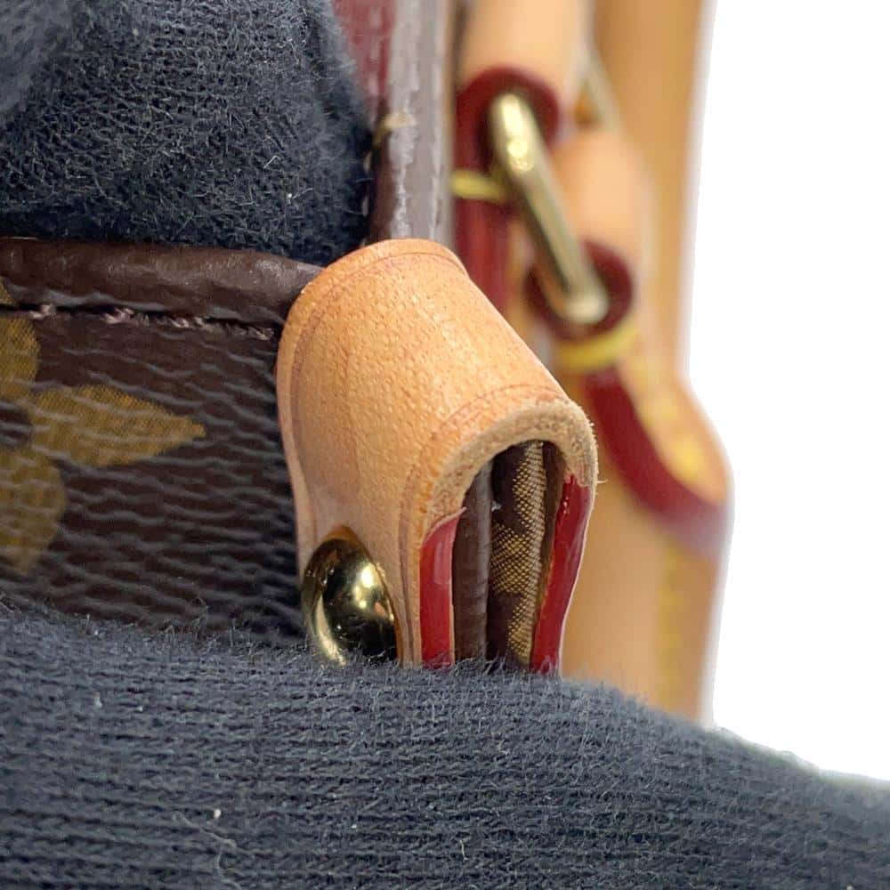 LOUIS VUITTON Sac Plat BB RedM46265 Monogram Size BB