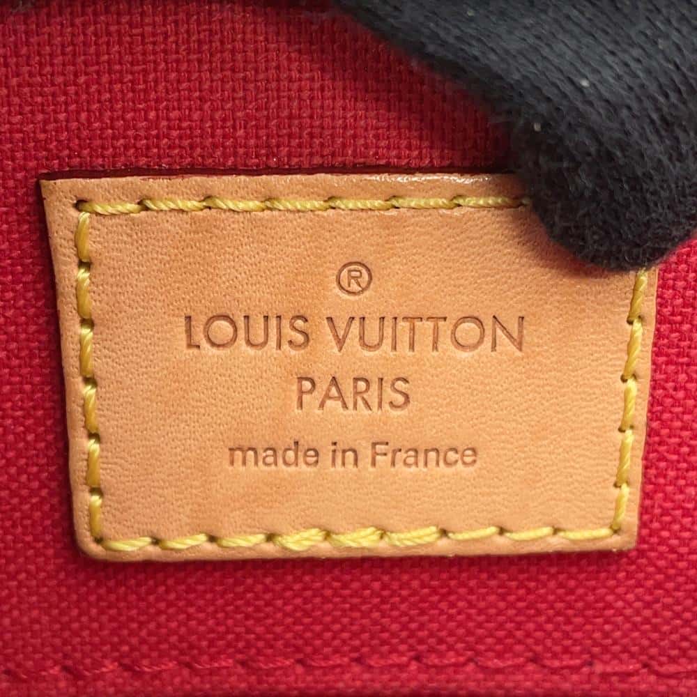 LOUIS VUITTON Sac Plat BB RedM46265 Monogram Size BB