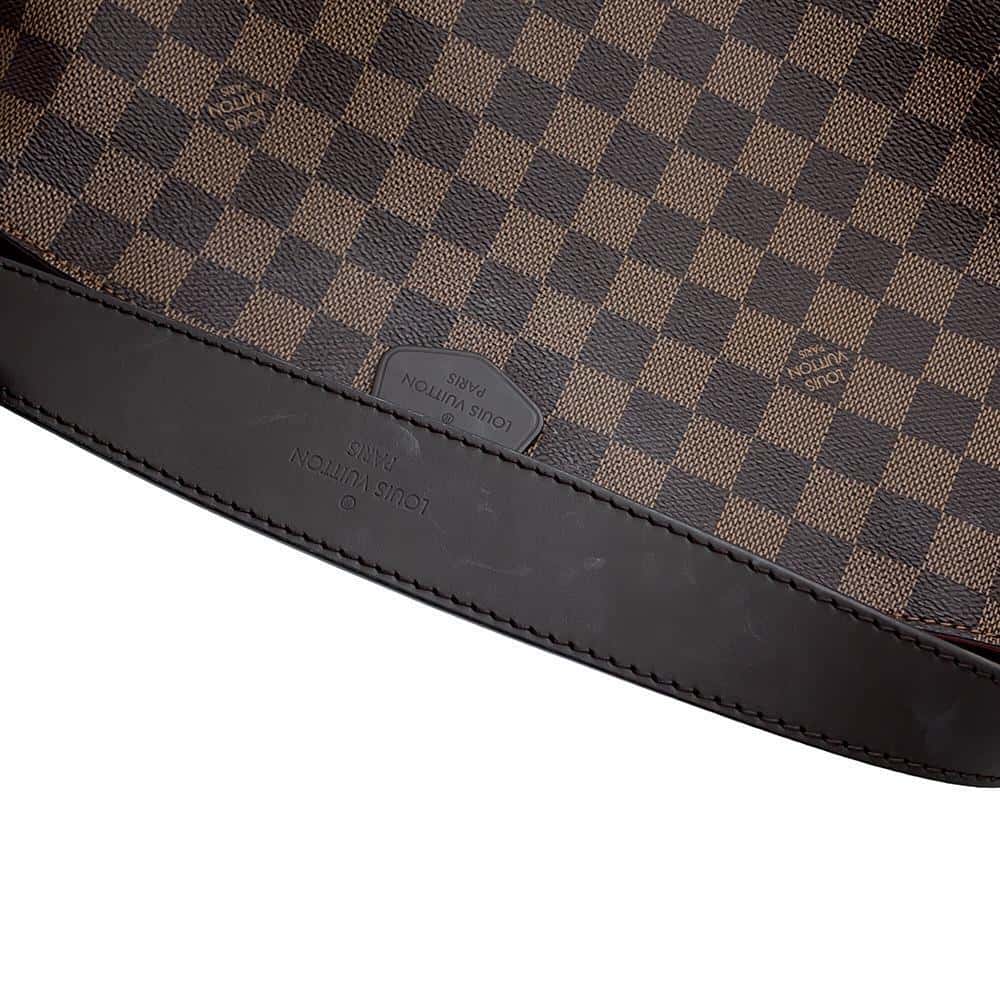 LOUIS VUITTON Graceful RedN44044 Damier Ebene Canvas Size PM