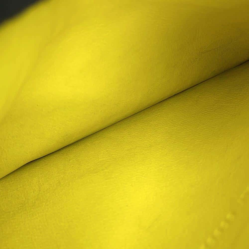 BALENCIAGA TOOL2.0 North South Shoulder Yellow659920 Leather Size Small