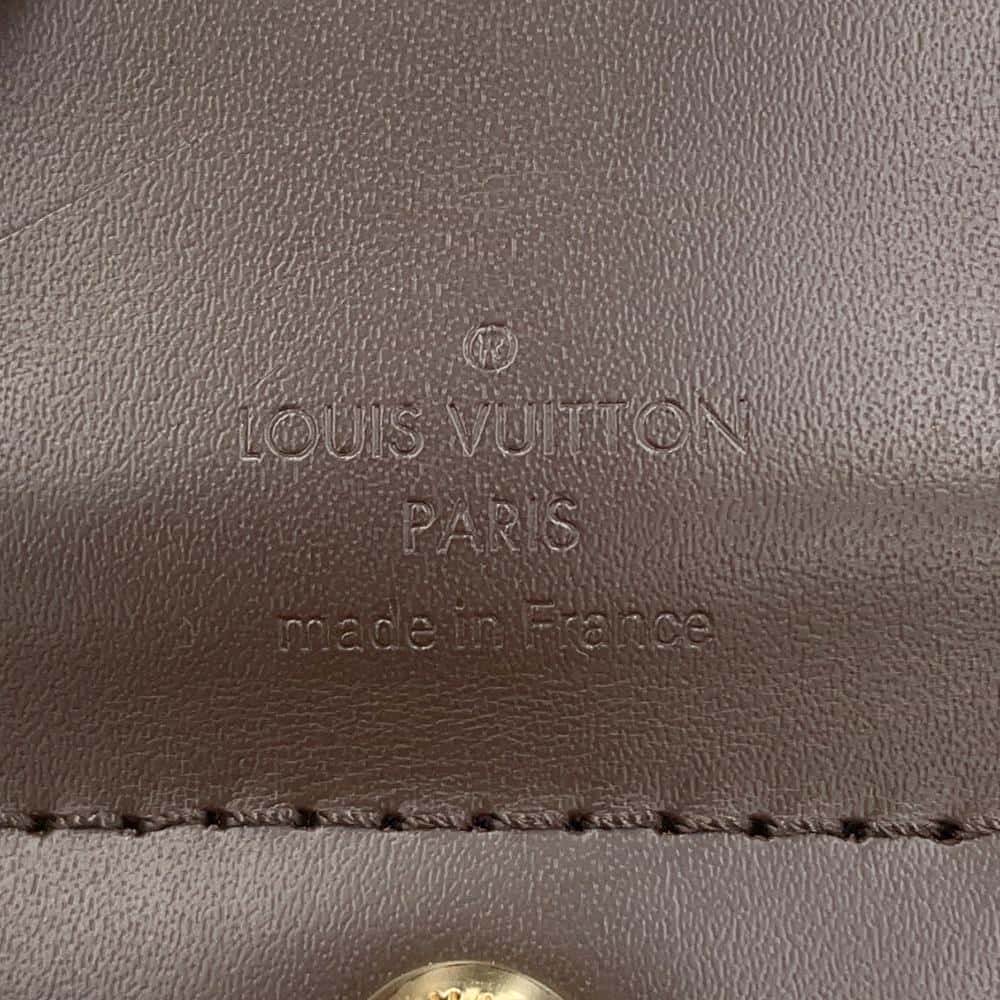 LOUIS VUITTON Sistina RedN41542 Damier Ebene Canvas Size PM
