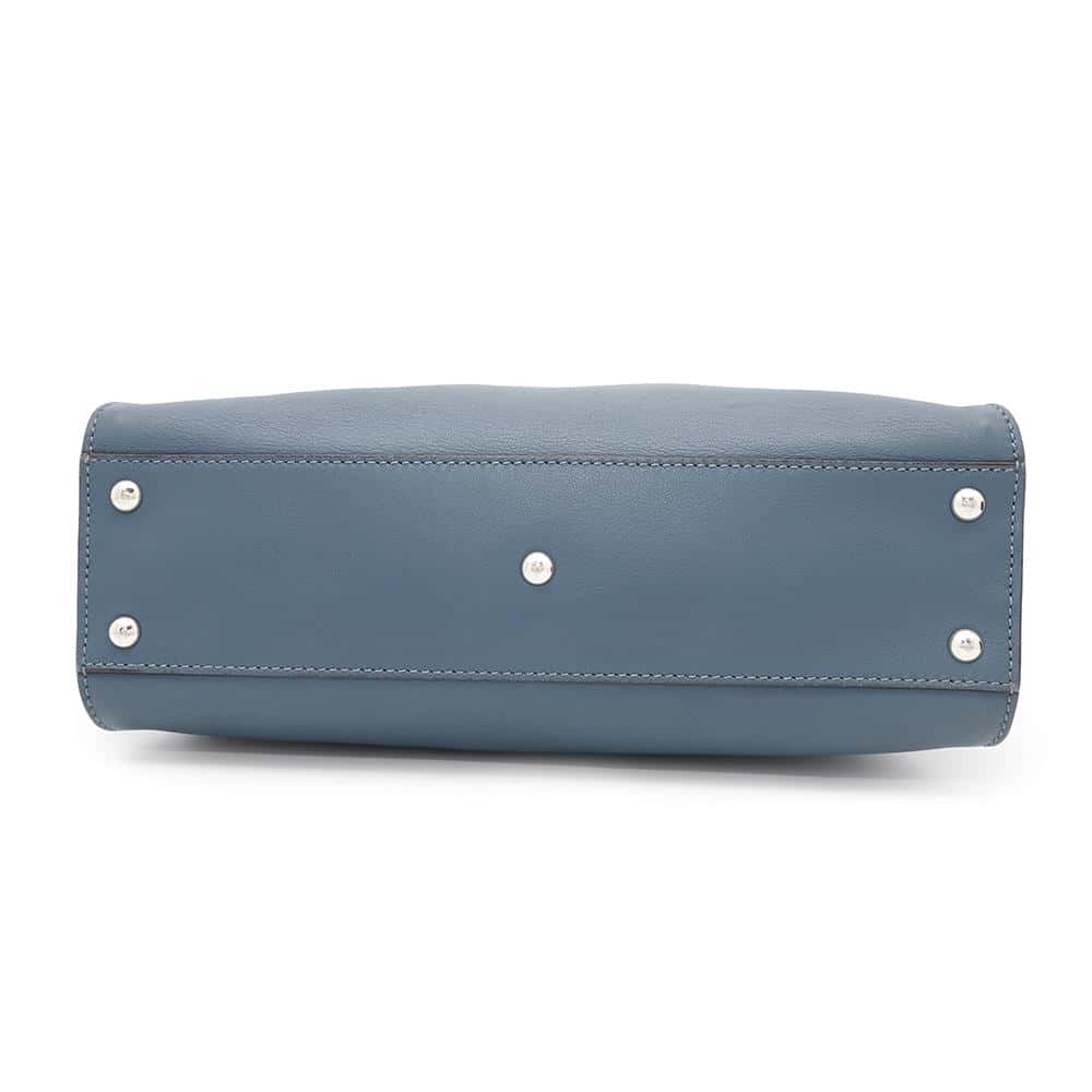 FENDI Peekaboo 2WAYBag Dark Blue8BN290 Leather Size regular