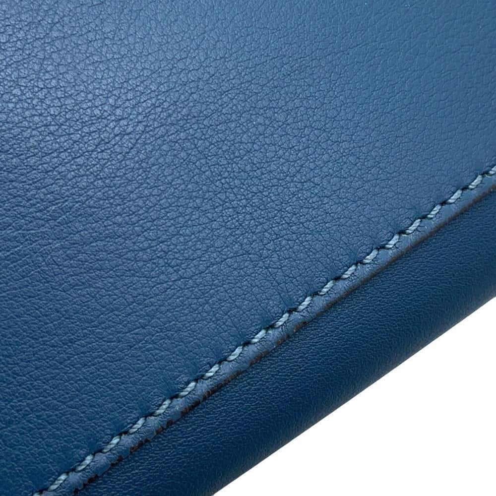 FENDI Peekaboo 2WAYBag Dark Blue8BN290 Leather Size regular