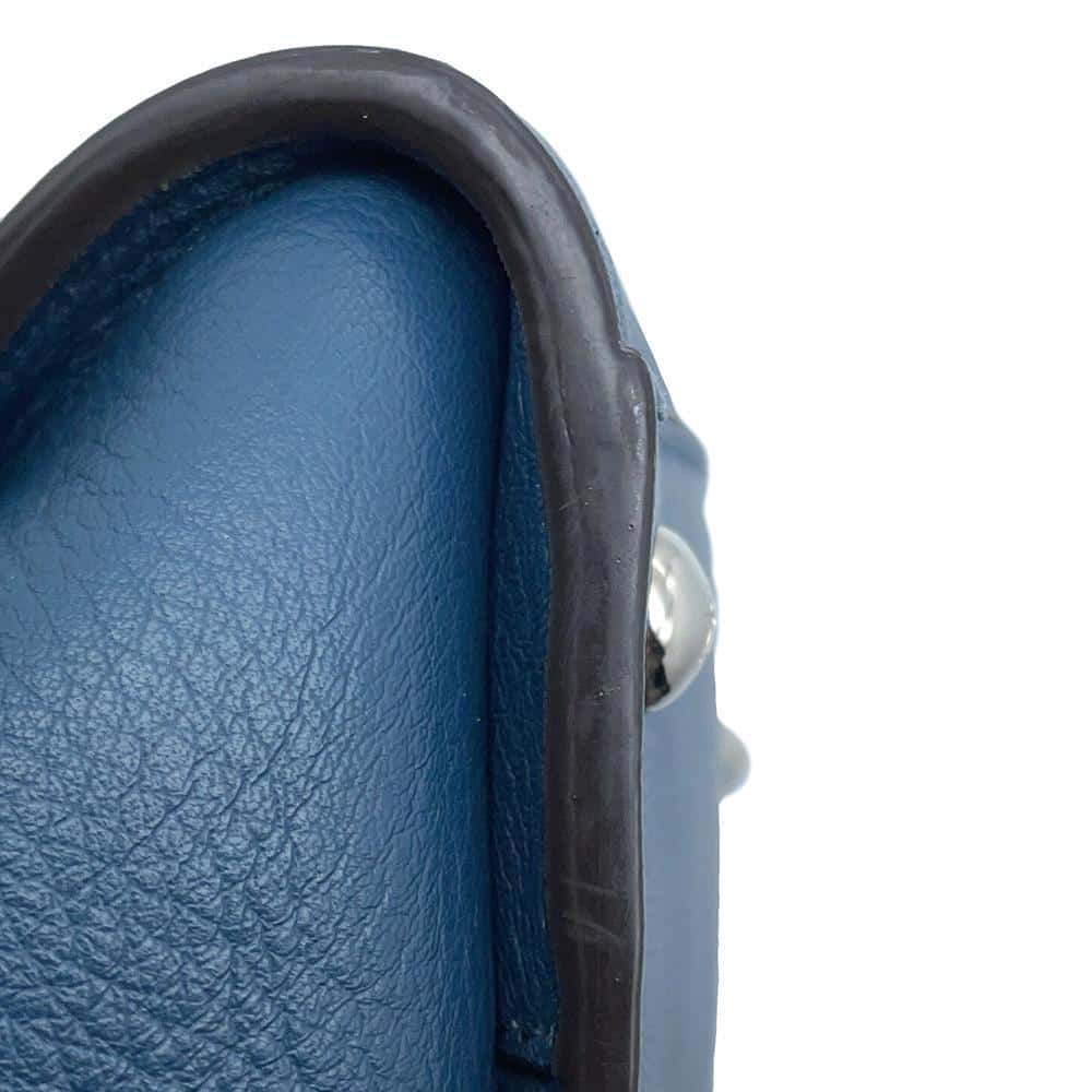 FENDI Peekaboo 2WAYBag Dark Blue8BN290 Leather Size regular