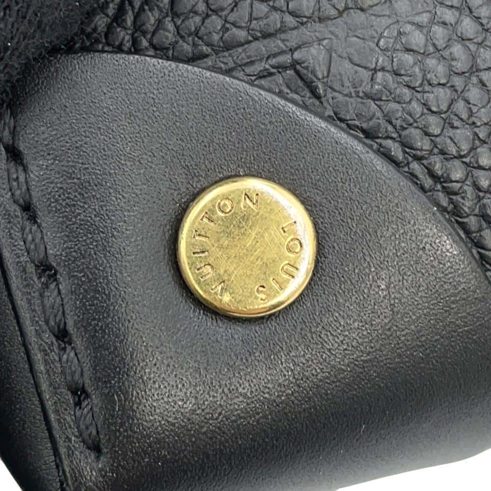 LOUIS VUITTON Petite Malle Souple NoirM45393 Monogram Empreinte Leather