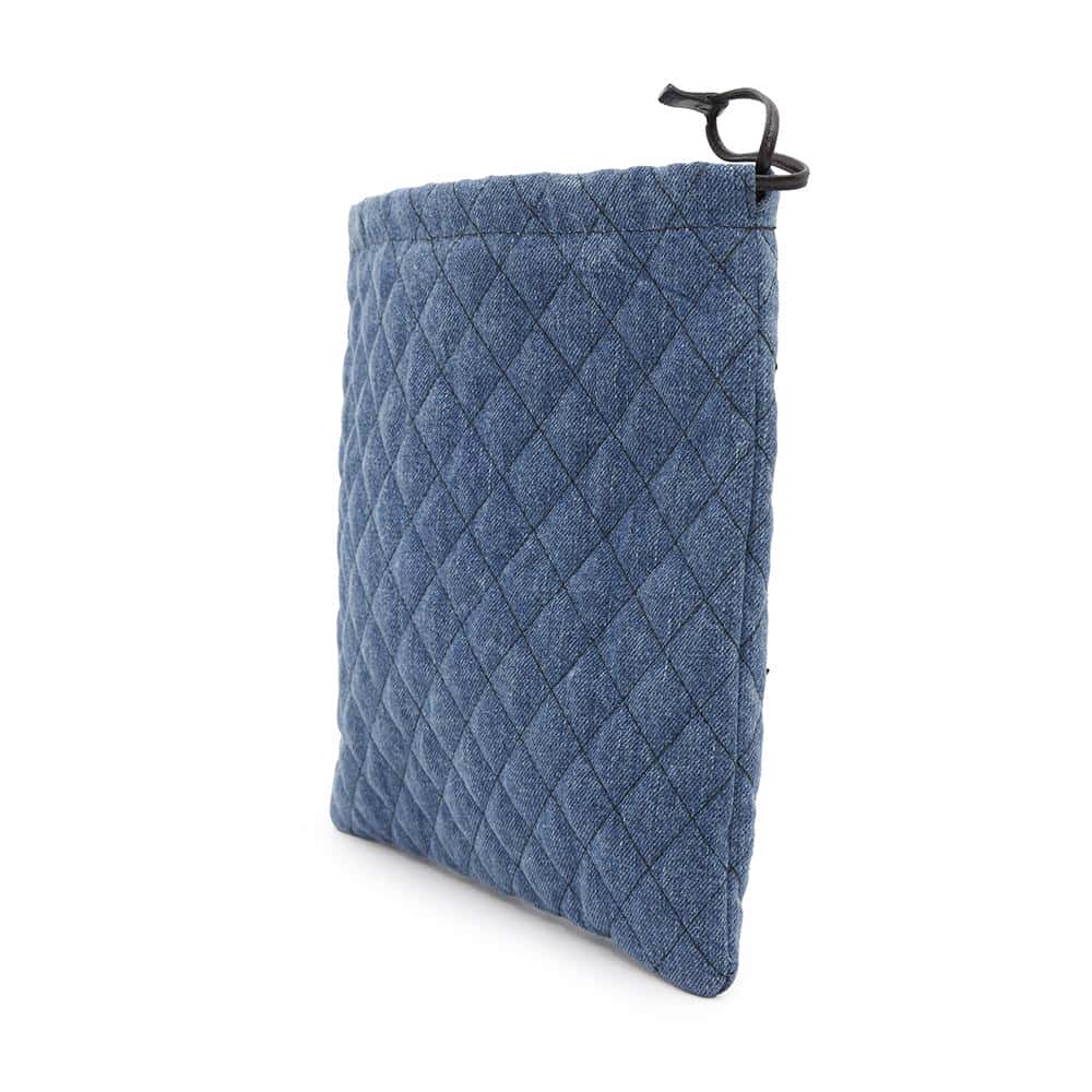 PRADA Drawstring BagPouch Blue/Black1MU001 Denim