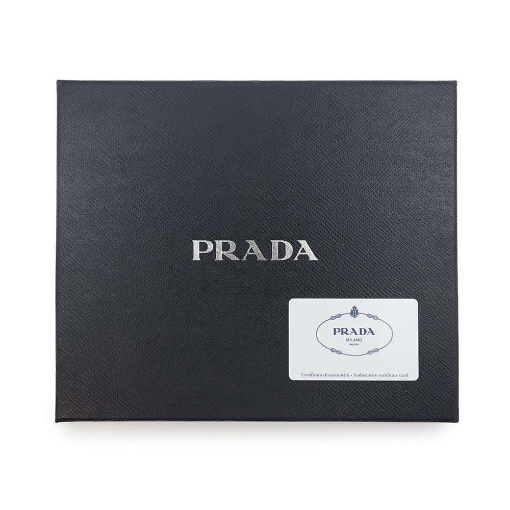 PRADA Drawstring BagPouch Blue/Black1MU001 Denim
