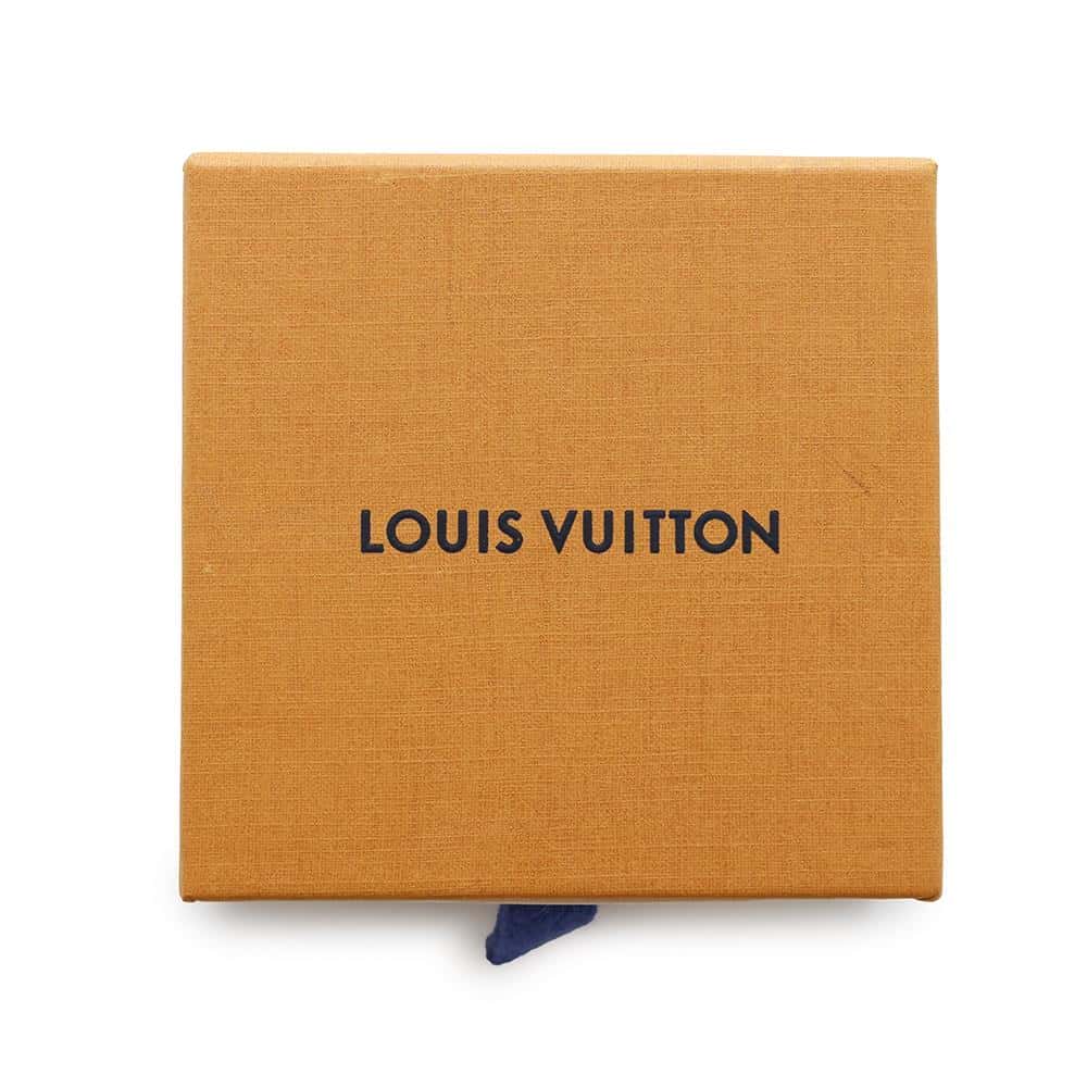 LOUIS VUITTON Confidential GM Bangle Size S White/Black/RedM67419 Enamel Metal