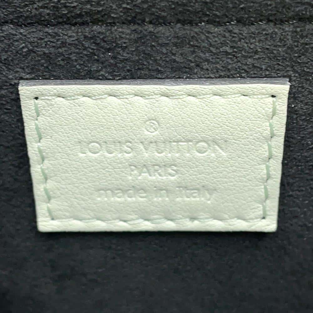 LOUIS VUITTON Trapeze Gray/MentheM53813 Taiga Leather