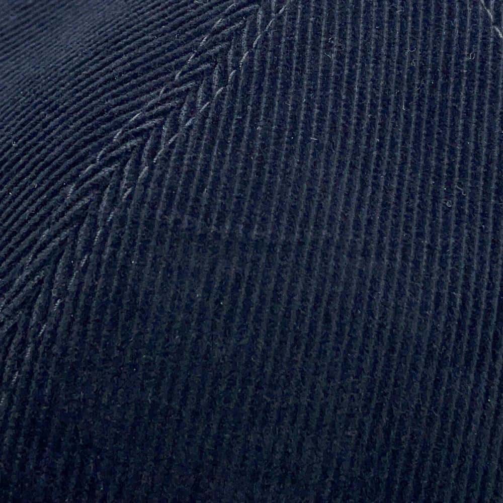 PRADA Corduroy cap Size M Black2HC274 Cotton100%