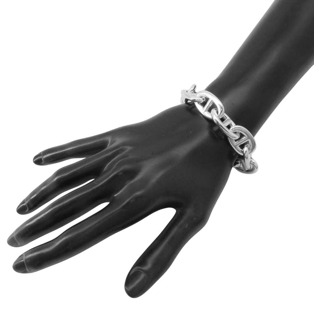 HERMES Chaine d'Ancre Bracelet 11 frames Size TGM SV925