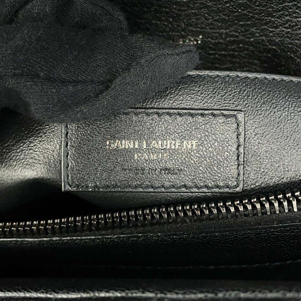 SAINT LAURENT PARIS College 2way Bag Black600278 Leather