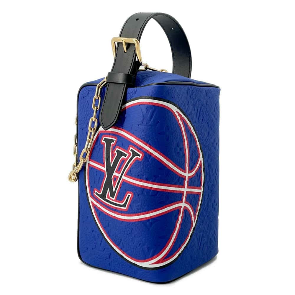 LOUIS VUITTON Louis Vuitton x NBA Cloak Dopp Kit BlueM21106 Monogram・Taurillon