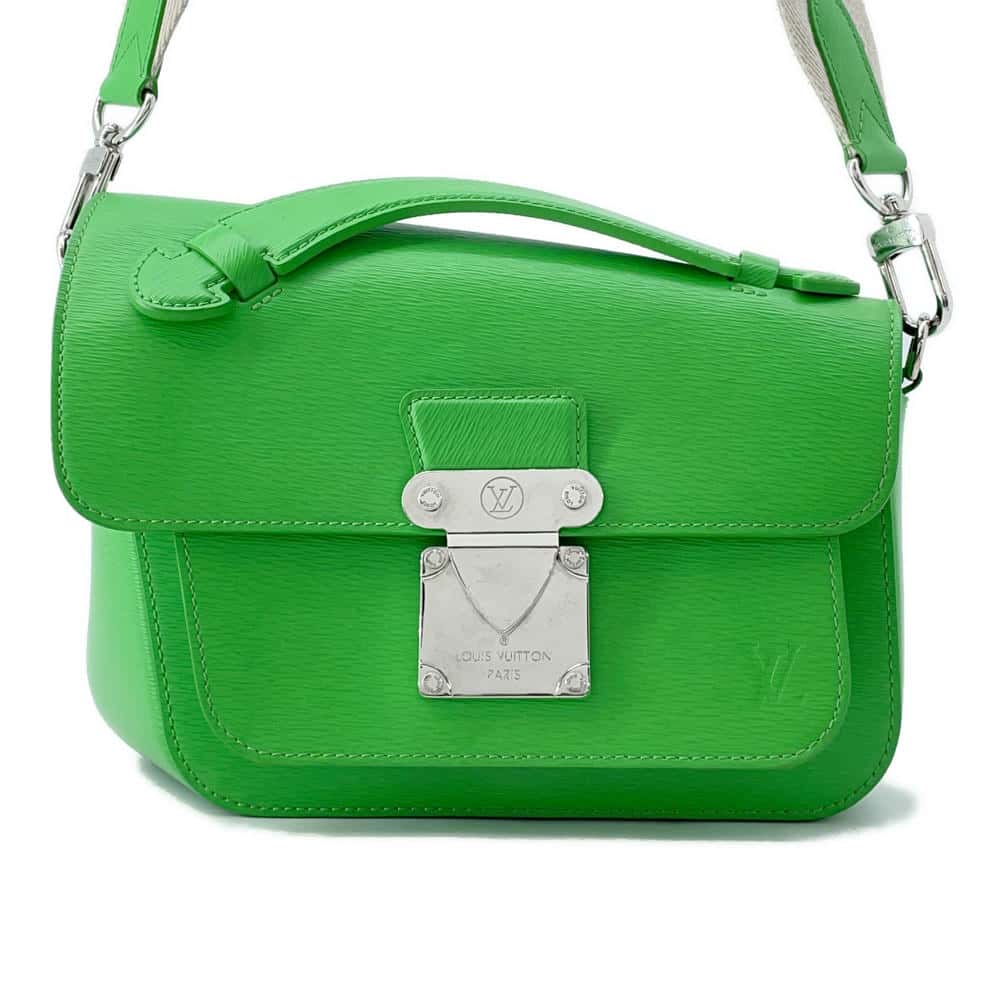 LOUIS VUITTON Monceau Distorted GreenM23173 Epi Leather