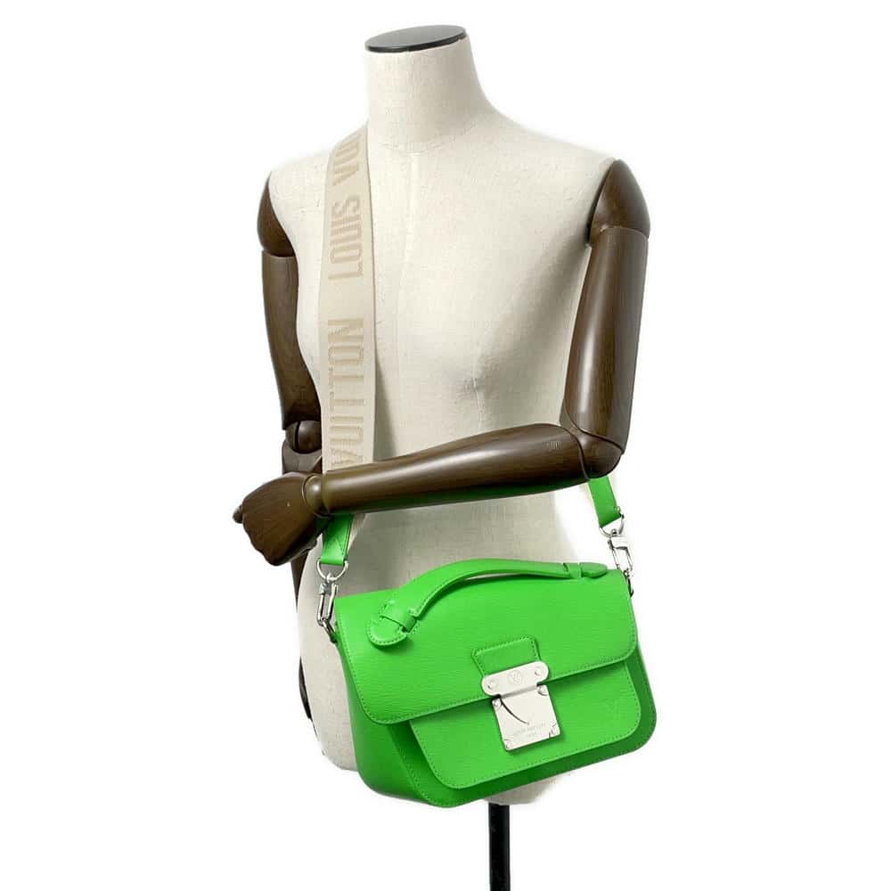 LOUIS VUITTON Monceau Distorted GreenM23173 Epi Leather
