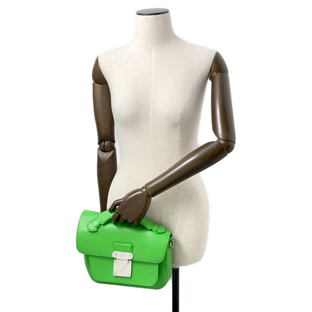 LOUIS VUITTON Monceau Distorted GreenM23173 Epi Leather