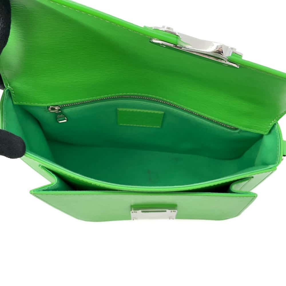 LOUIS VUITTON Monceau Distorted GreenM23173 Epi Leather