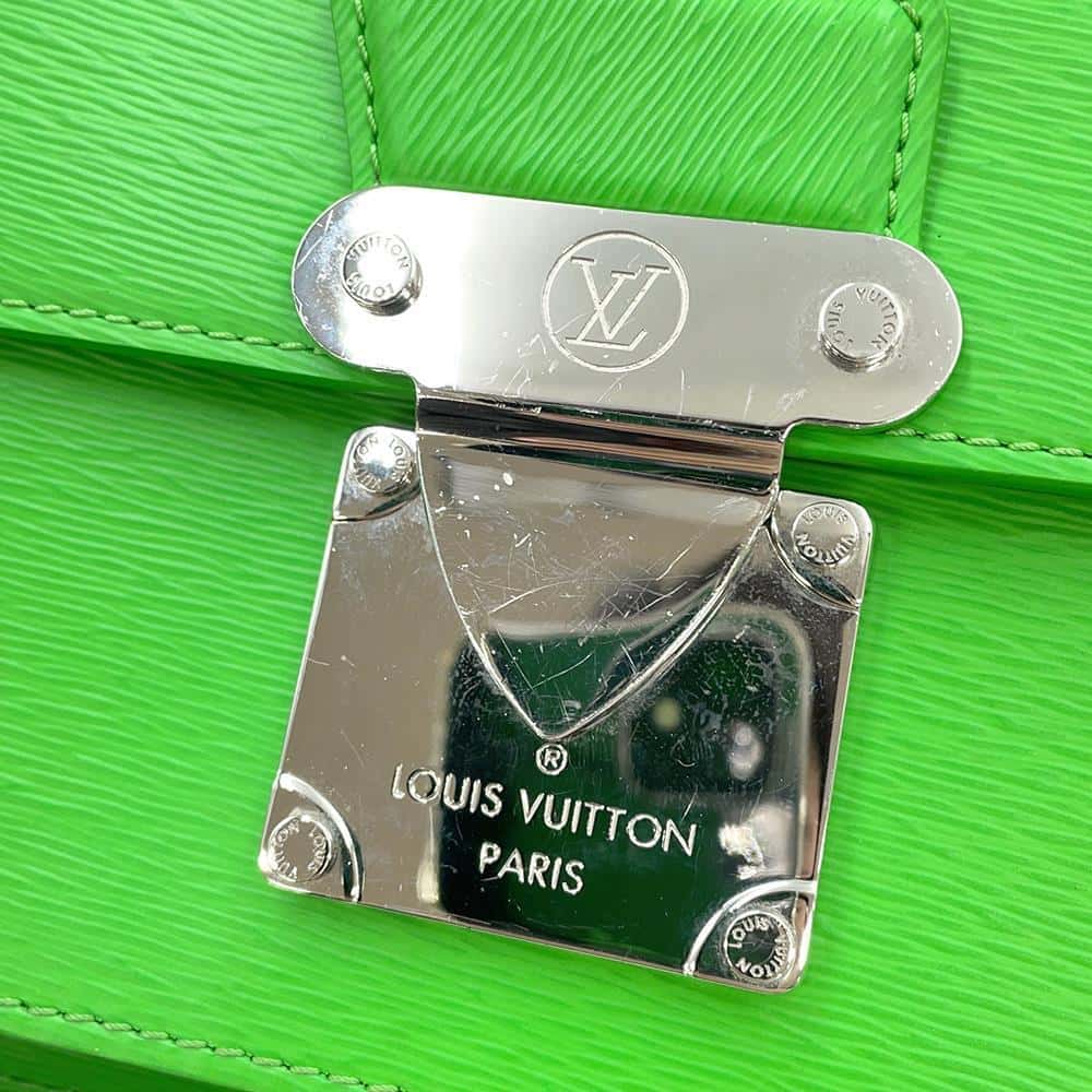 LOUIS VUITTON Monceau Distorted GreenM23173 Epi Leather