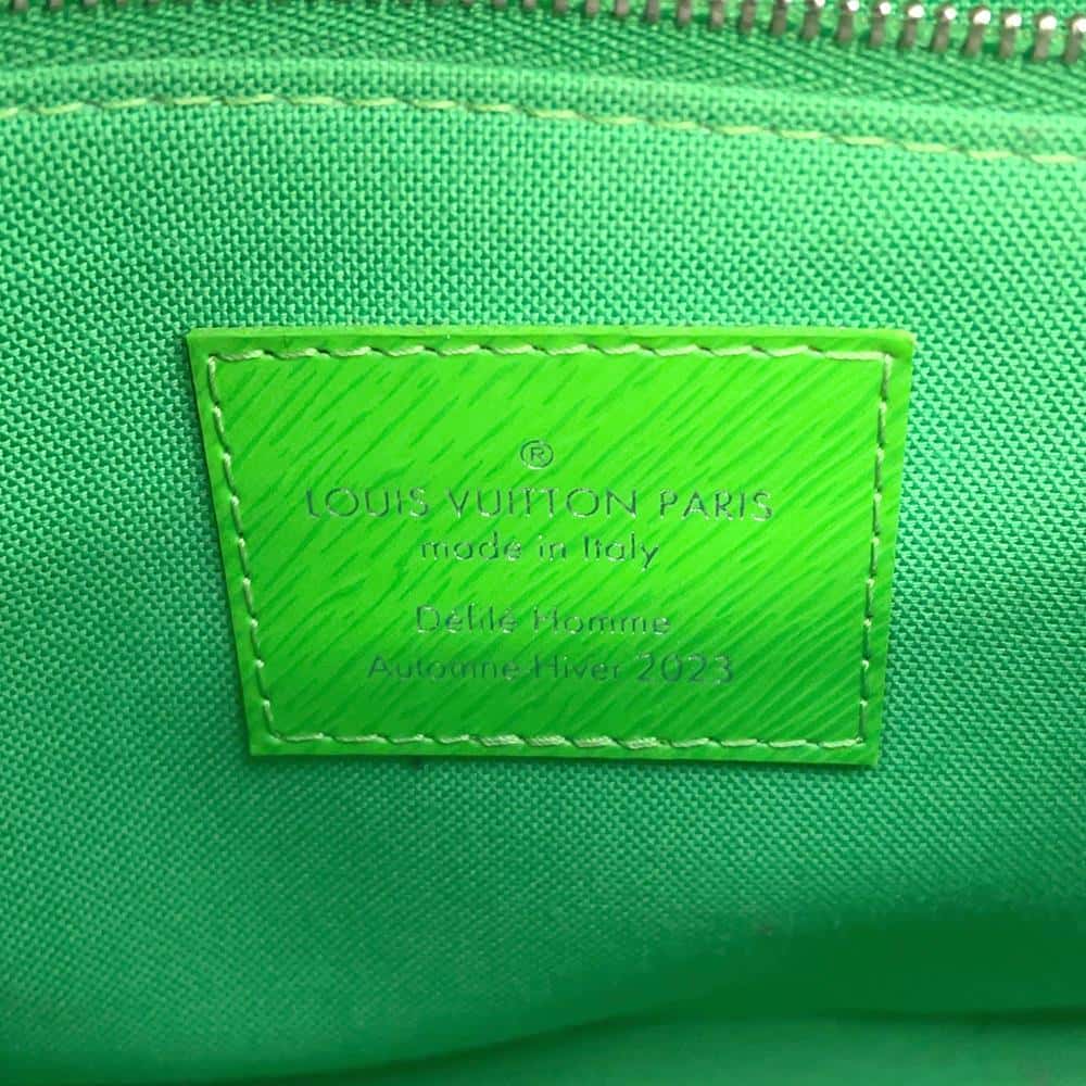 LOUIS VUITTON Monceau Distorted GreenM23173 Epi Leather